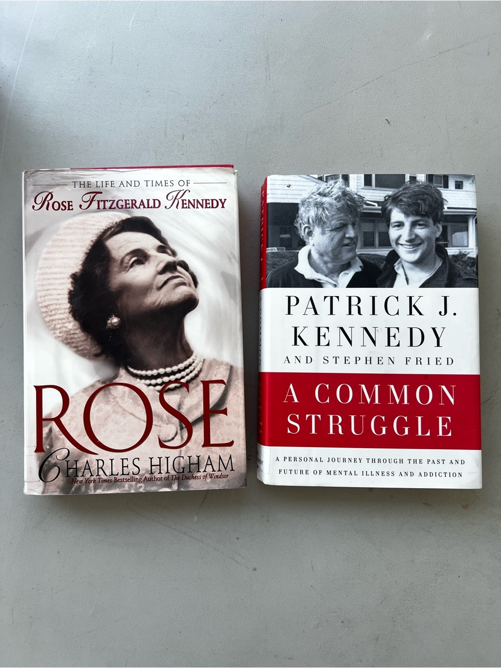 Kennedy family Hardcover Books biography autobiography bundle